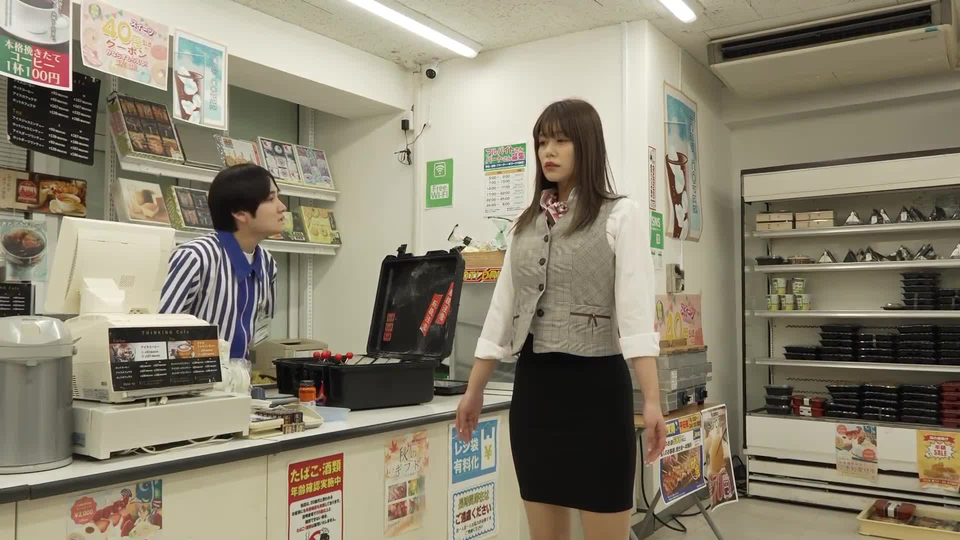 [AI解码版]时间停止便利商店。能够停止时间的神奇装置，让你随心所欲地插入或停止时间。 - AV大平台-中文字幕,成人影片,AV,国产,线上看